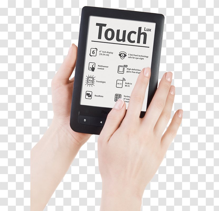 Mobile Phones Boox Sony Reader E-Readers PocketBook International - Pocketbook - Communication Device Transparent PNG
