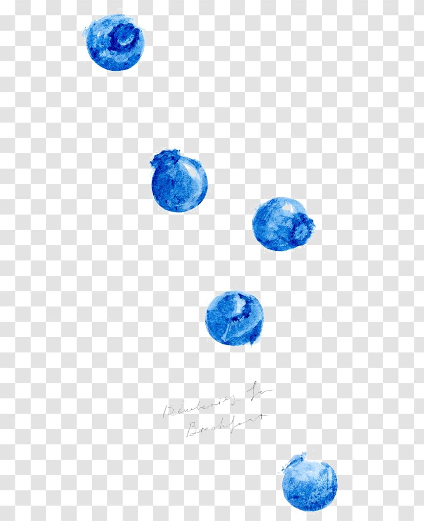 European Blueberry Frutti Di Bosco Bilberry Watercolor Painting Transparent PNG