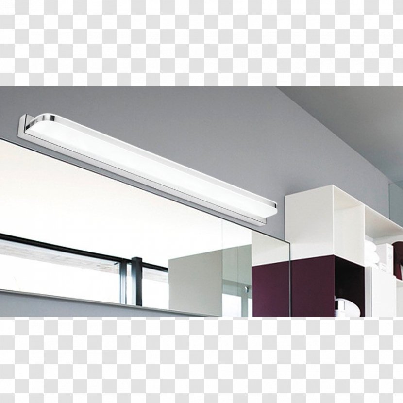 Light Fixture Light-emitting Diode Bathroom Mirror - Incandescent Bulb Transparent PNG