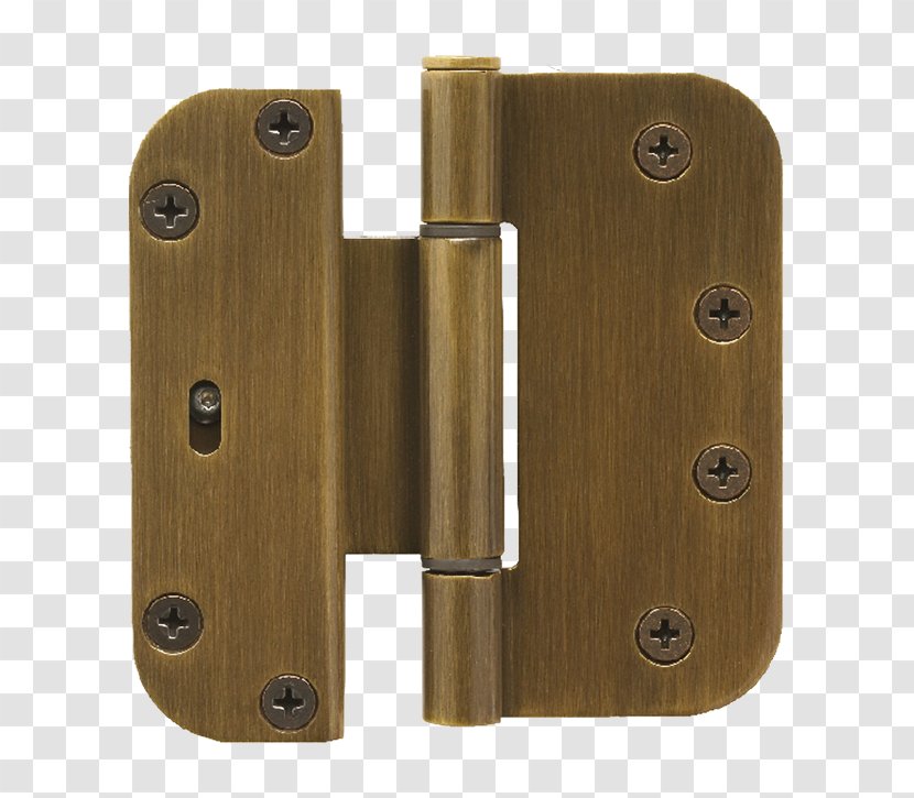 Hinge 01504 Brass Material Transparent PNG