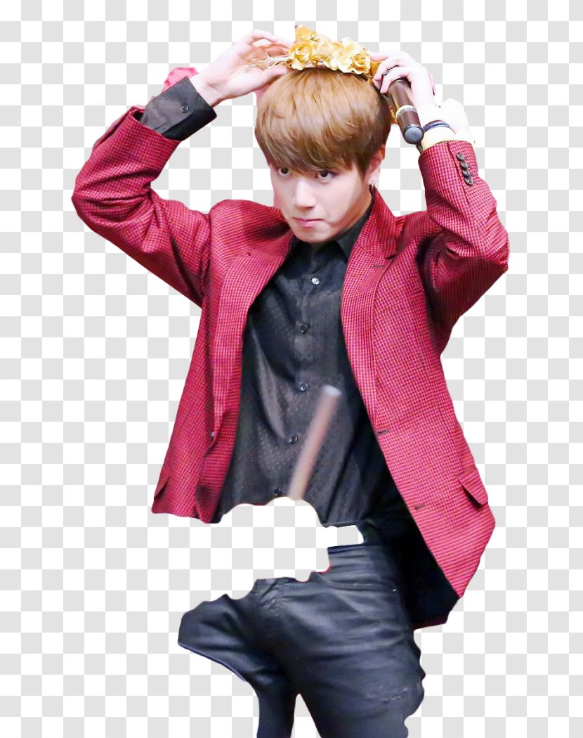 Jungkook BTS Jacket Blood Sweat & Tears K-pop - Silhouette - Watercolor Transparent PNG