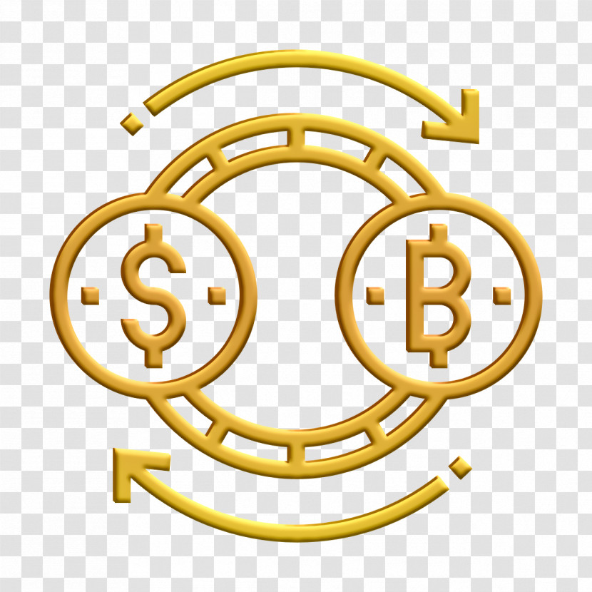 Financial Technology Icon Cryptocurrency Icon Trade Icon Transparent PNG