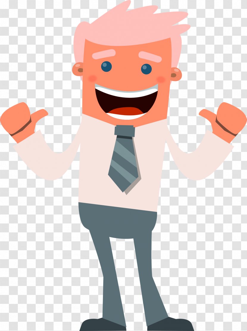 Cartoon Businessperson Character - Yes I Selected Characters Transparent PNG