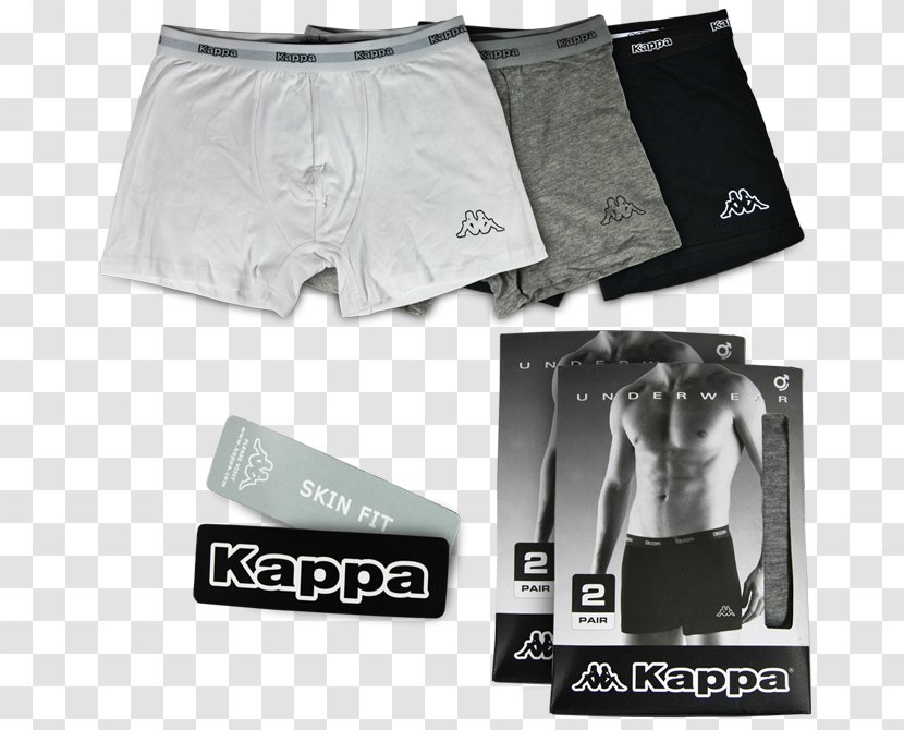 Kappa Underpants Briefs Boxer Shorts Sleeve - Karton Short Transparent PNG