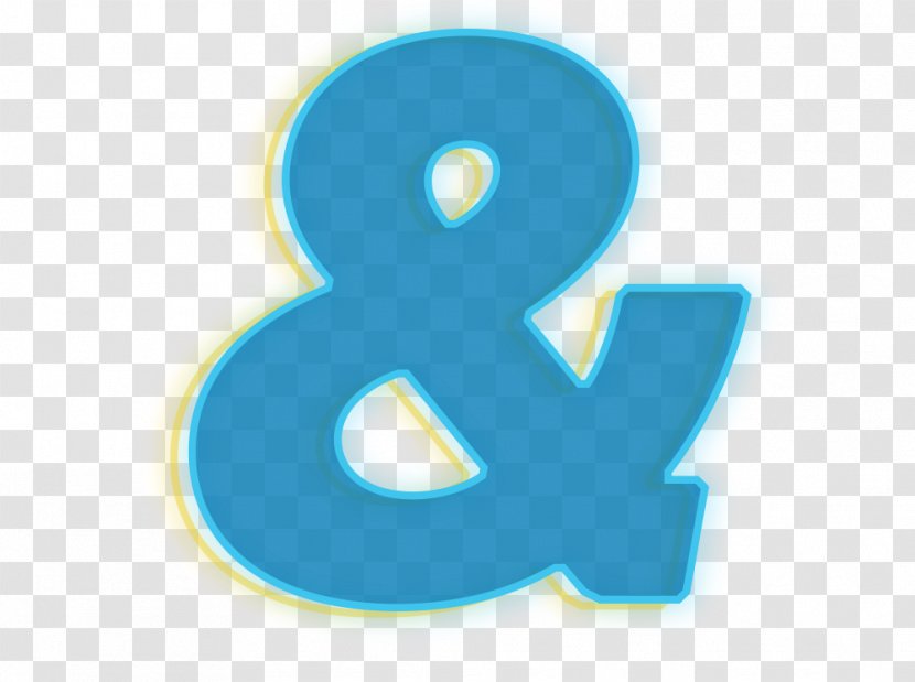 Logo Style Guide Punctuation Ampersand APA - Aqua - Emc Transparent PNG