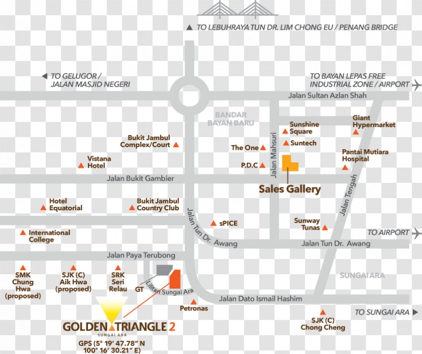 The Golden Triangle 2 Condominium (New Office) - Diagram - Denver Transparent PNG