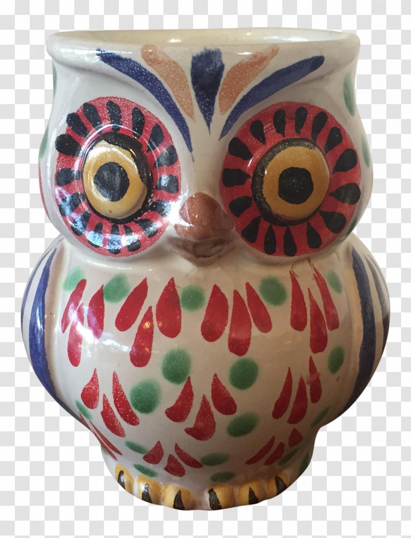 Owl Pottery Ceramic Vase - Mug With Mugs Transparent PNG