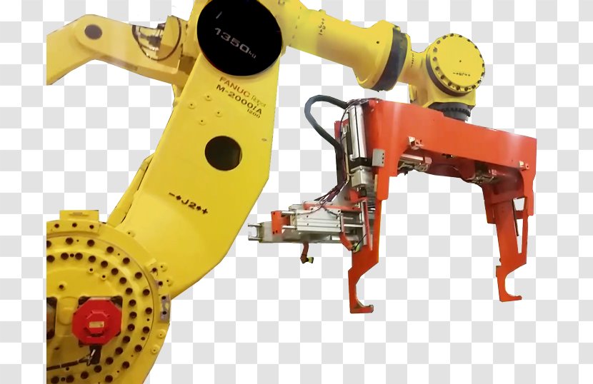 Industrial Robot Machine FANUC Robotics - Meter Transparent PNG