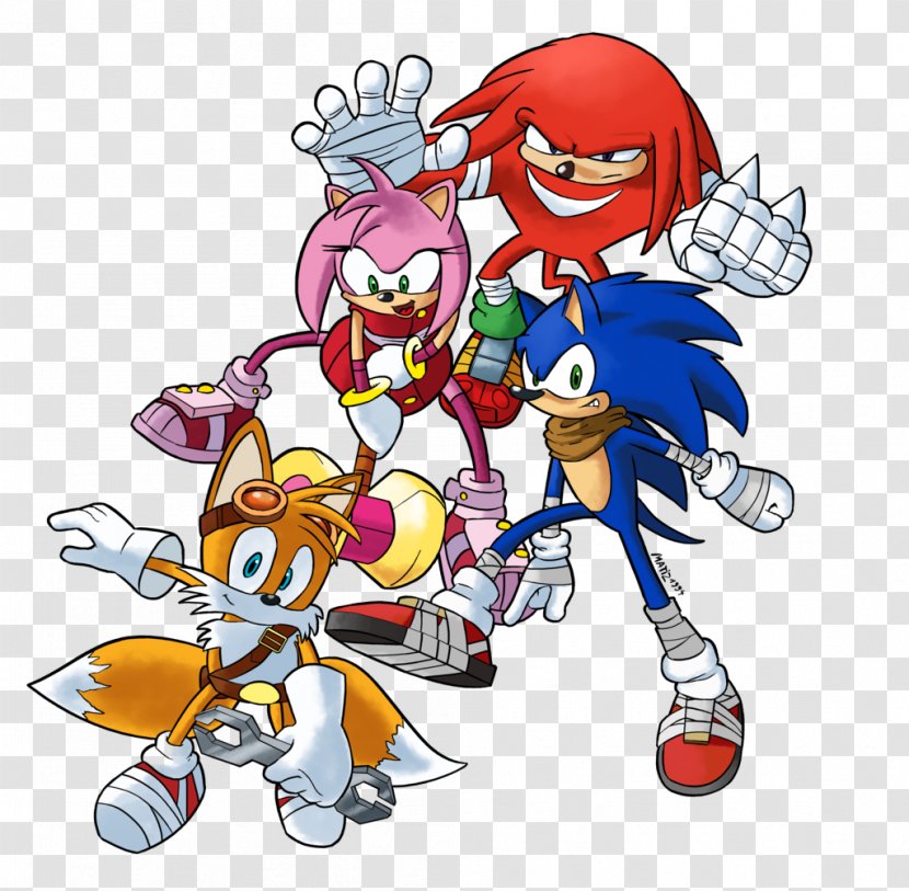 Sonic Unleashed The Hedgehog Tails & Knuckles Echidna - Heart - Fiona Fox Transparent PNG