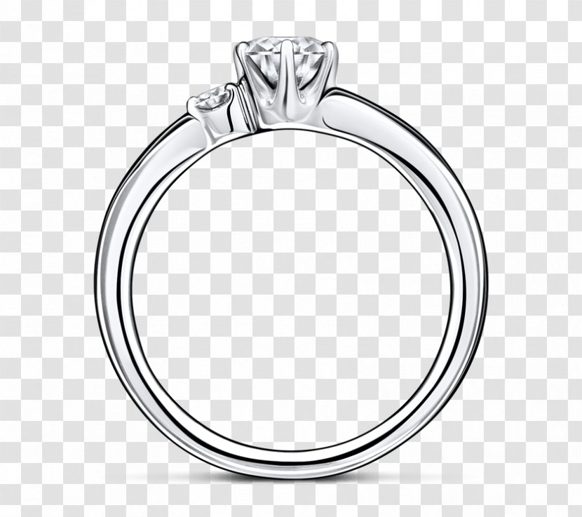 Engagement Ring Wedding Diamond Silver - Mulberry Transparent PNG