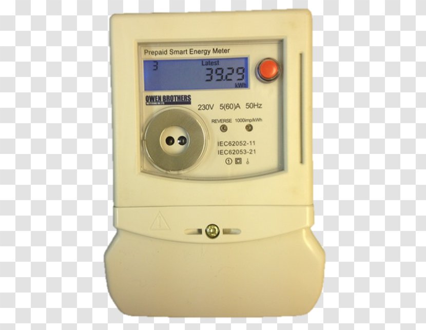 Smart Card Meter Electricity Reader Open Metering System Transparent PNG