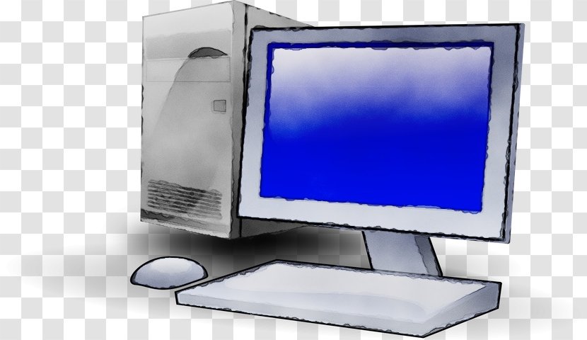 Cartoon Computer - Technology - Keyboard Terminal Transparent PNG