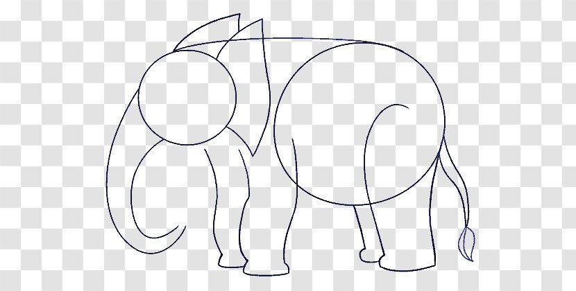 Indian Elephant African Clip Art Drawing /m/02csf - Cartoon - Head Transparent PNG
