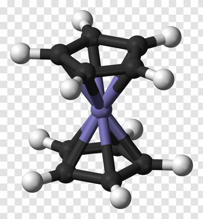 Ferrocene Chemical Compound Sandwich Chemistry Metallocene - Iron - Staggered Transparent PNG