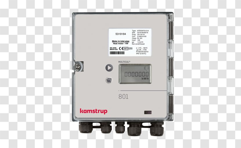 Heat Meter Thermal Energy Kamstrup - Technology Transparent PNG