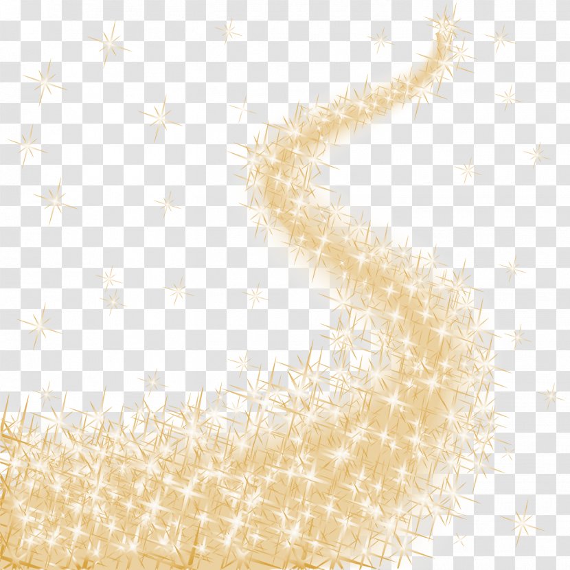 Yellow Pattern - Material - Star Spot Road Transparent PNG