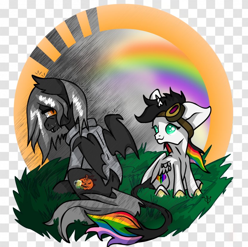 DeviantArt Lightning Carnivora YouTube My Little Pony: Friendship Is Magic Fandom - Rain Bow Transparent PNG