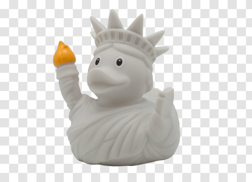 Statue Of Liberty Rubber Duck Toy Transparent PNG