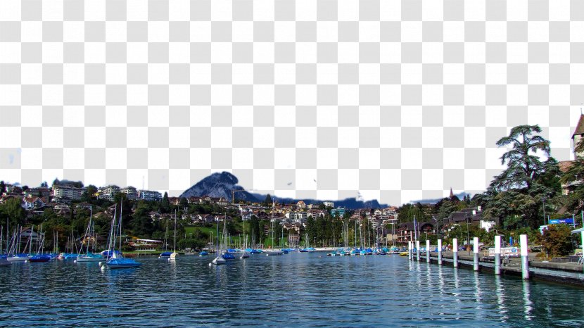 Lake Thun Interlaken East Wabu - Is Five Transparent PNG