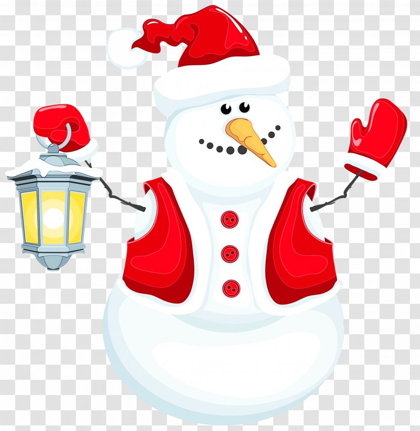 Snowman Christmas Day Illustration Clip Art Drawing - Holiday - Cartoon Transparent PNG