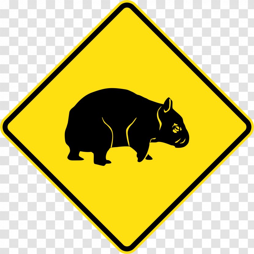 Warning Sign Car Road United States Traffic Collision - Control Device - Australia Transparent PNG