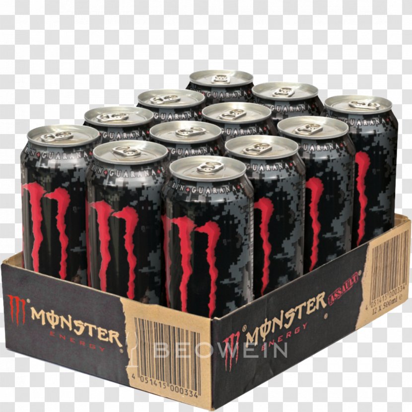 Monster Energy Company Drink Can Taurine Transparent PNG