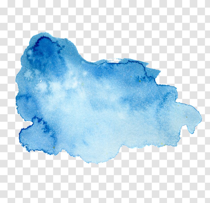 Image Illustration Photography Vector Graphics Video - Blue - Watercolor Splatter Transparent PNG