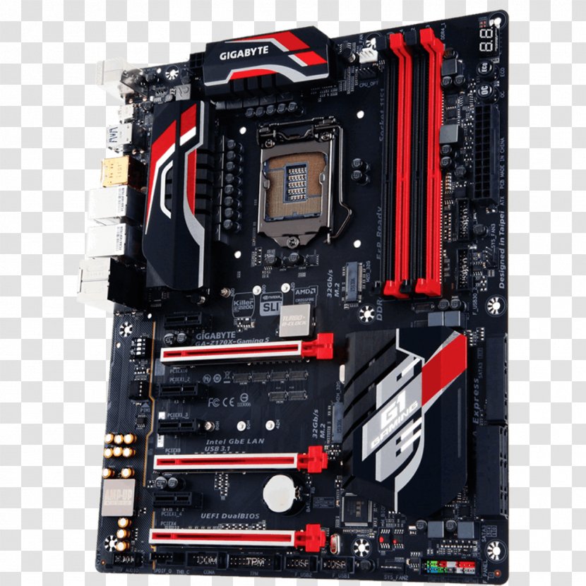 Intel LGA 1151 ATX Motherboard Serial ATA - Computer Transparent PNG