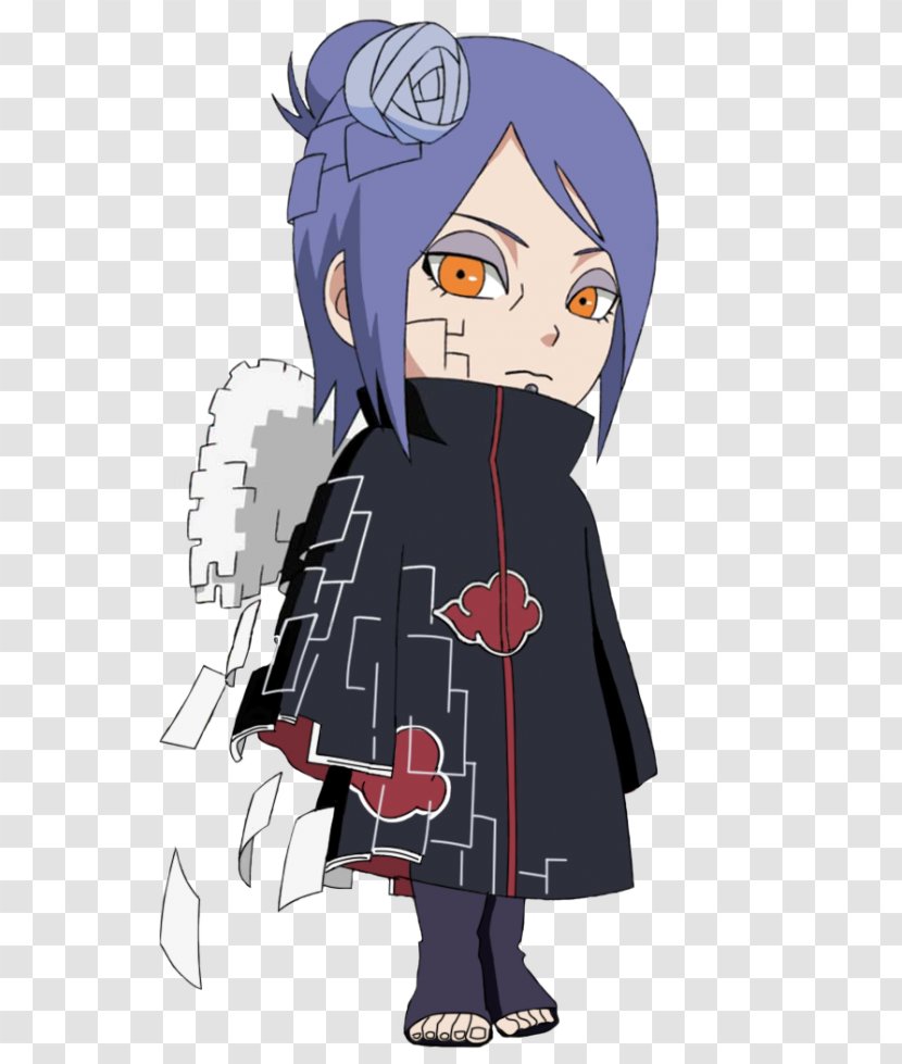 Konan Pain Sakura Haruno Hidan Kakuzu - Watercolor - Naruto Transparent PNG