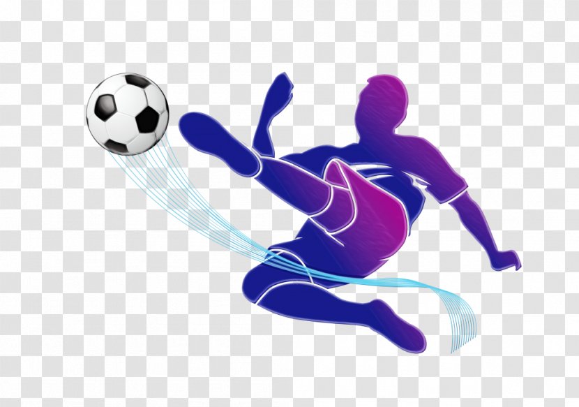Soccer Ball - Watercolor - Sports Equipment Volleyball Transparent PNG