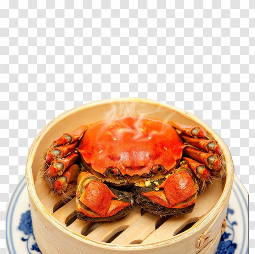 Baozi Crab Jiaozi Bamboo Steamer Xiaolongbao - Dish - And Cage Transparent PNG