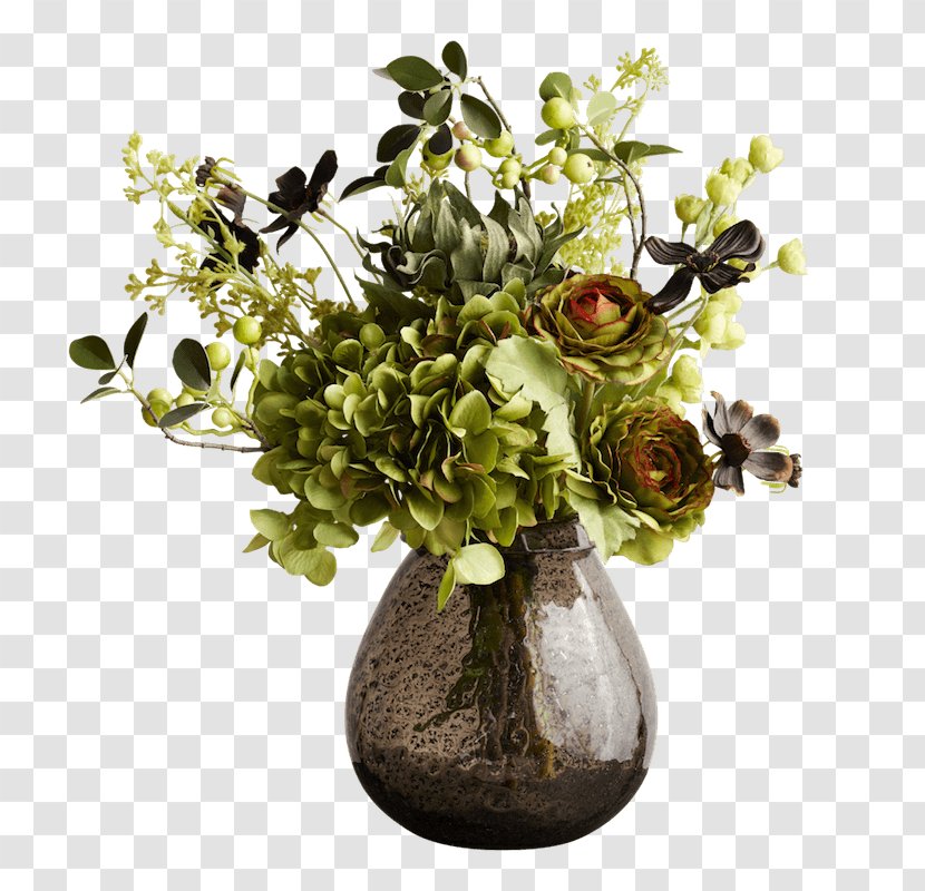 Floral Design Vase Glass Cut Flowers Abigail Ahern - Flower Bouquet Transparent PNG