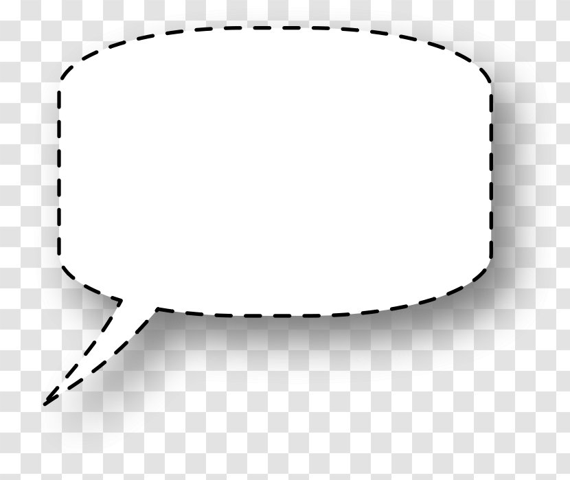 Speech Balloon Photography Clip Art - Black And White - Design Transparent PNG