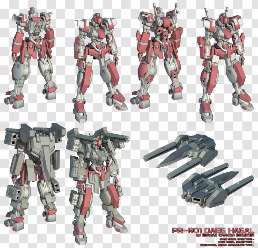 Mecha Gundam Robot Action & Toy Figures Art - Grenade Launcher Transparent PNG
