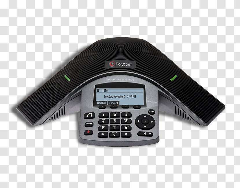 Polycom SoundStation 5000 Voice Over IP VoIP Phone Telephone - Multimedia - Voip Transparent PNG