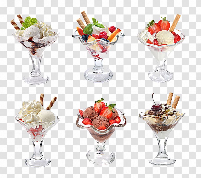 Chocolate Ice Cream Milkshake Sundae - Picture Material Transparent PNG