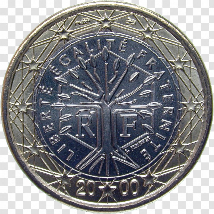 Nièvre Language Medal Cobalt Blue Map - 2 Cent Euro Coin Transparent PNG