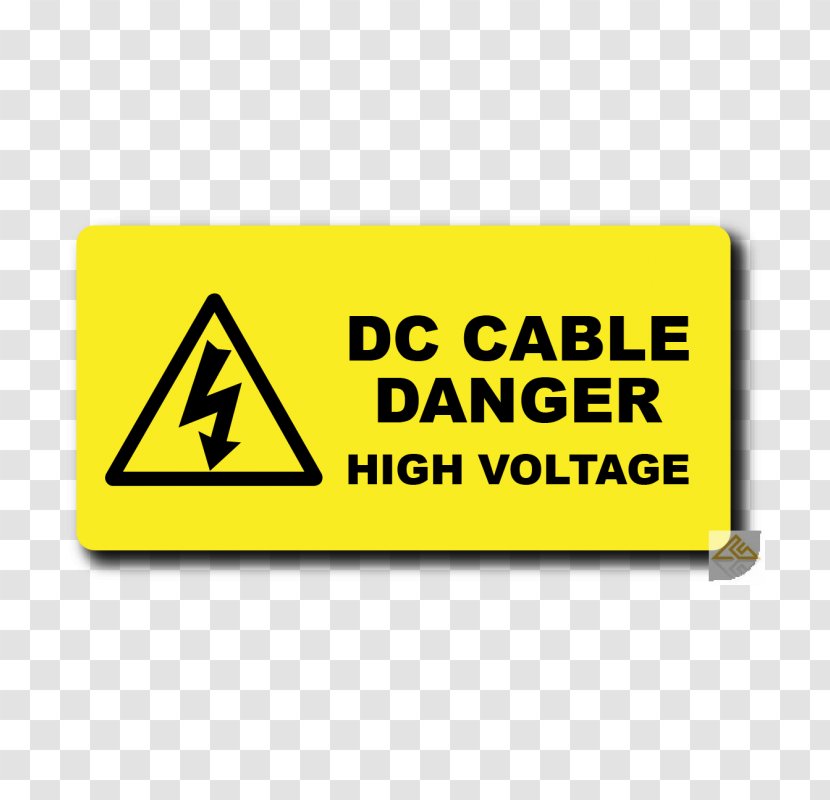 Electricity Warning Label Power Outage Electric - Electrical Safety - Traffolyte Transparent PNG