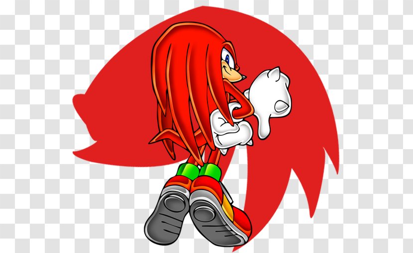Knuckles The Echidna Character Mighty Armadillo Sega - Mythical Creature Transparent PNG