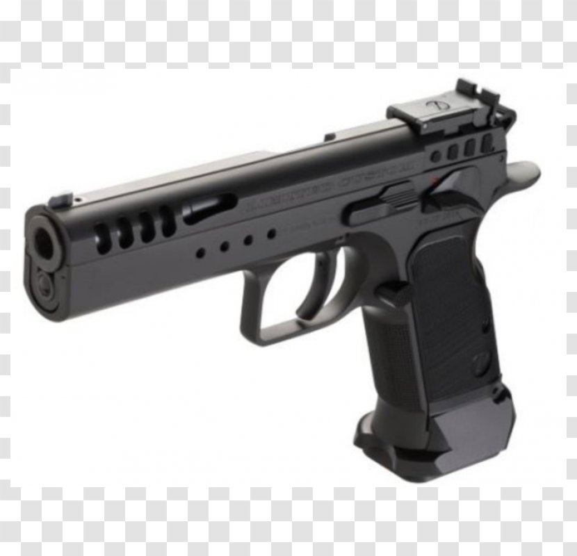 Tanfoglio Stock II Semi-automatic Pistol 9×19mm Parabellum - Heart - Weapon Transparent PNG