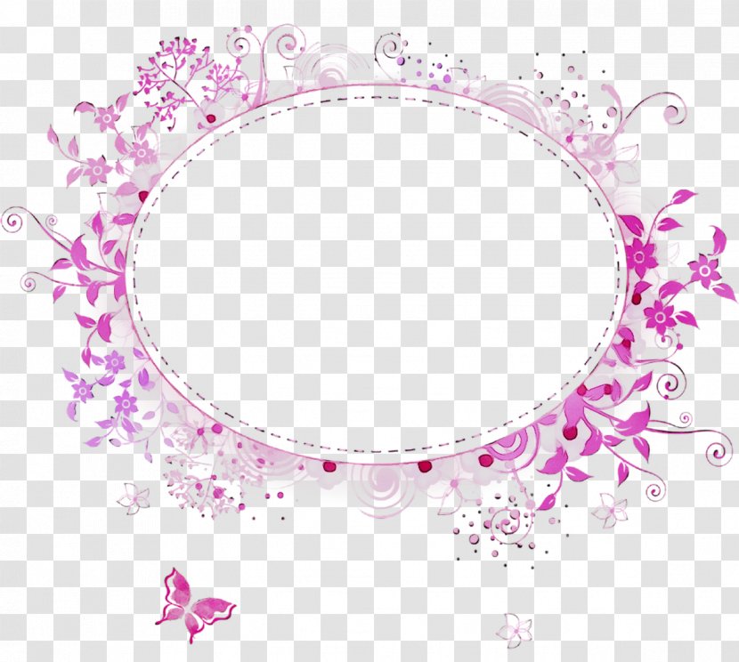 Quran Clip Art Vector Graphics Image - Butterfly Frame - Pink Transparent PNG