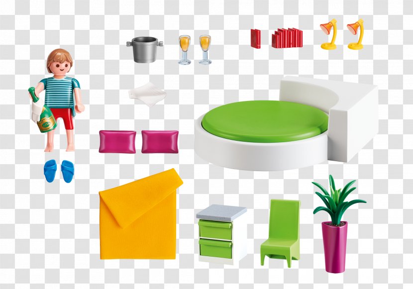 Playmobil Modern Luxury Mansion Bedroom Transparent PNG