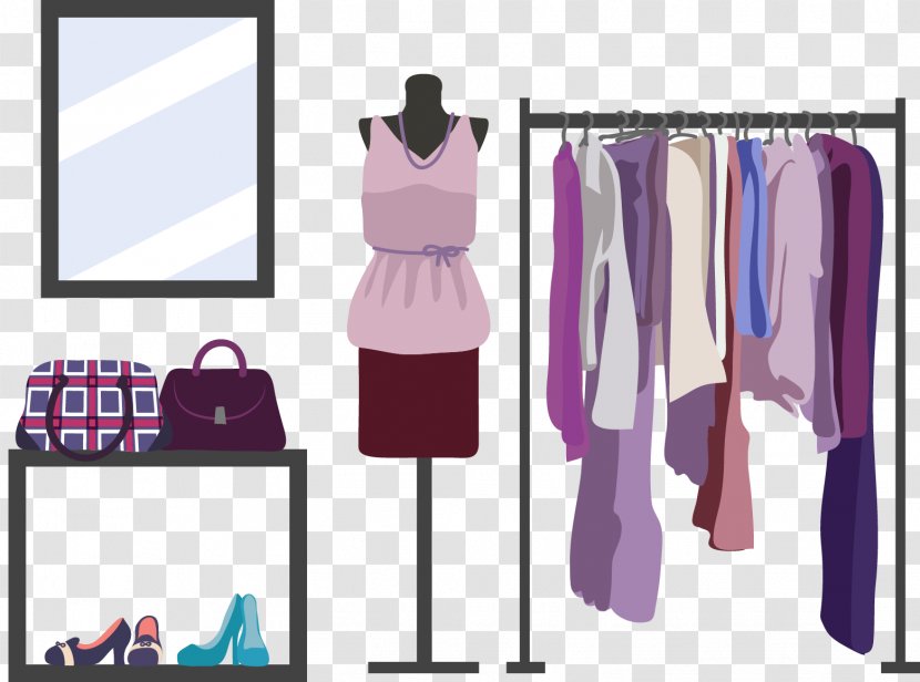 Clothing Business Model - Interior Design - Women Display Transparent PNG
