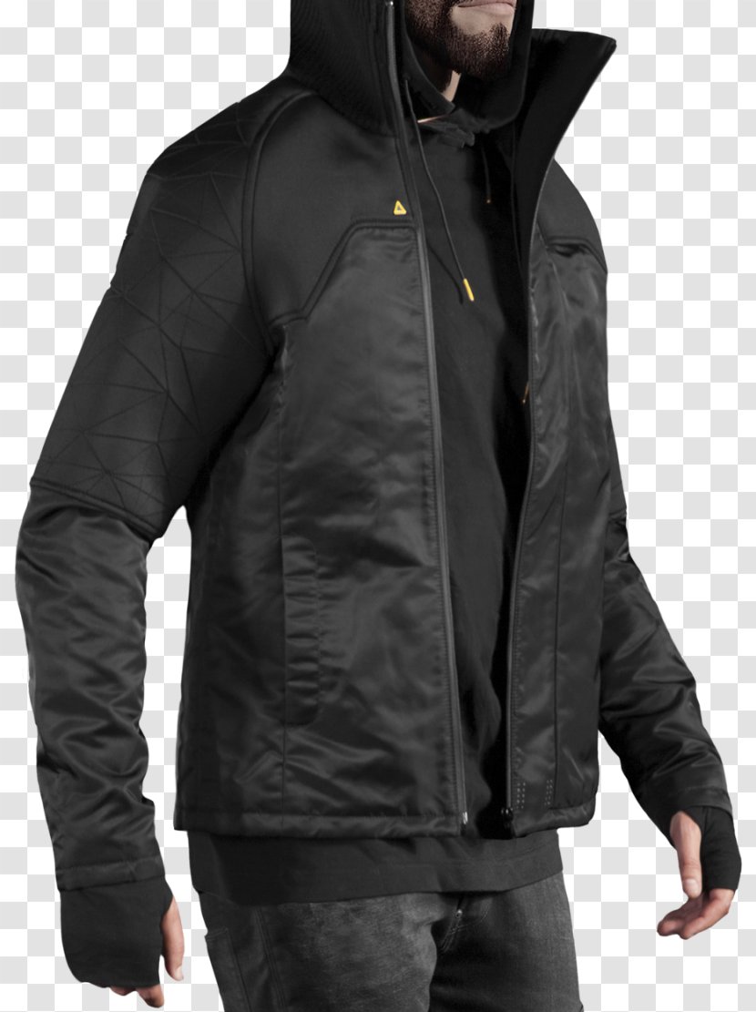 Deus Ex: Human Revolution Mankind Divided Hoodie Jacket - Video Game - Parka Transparent PNG