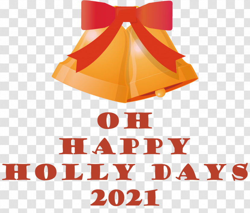 Happy Holly Days Christmas Holiday Transparent PNG