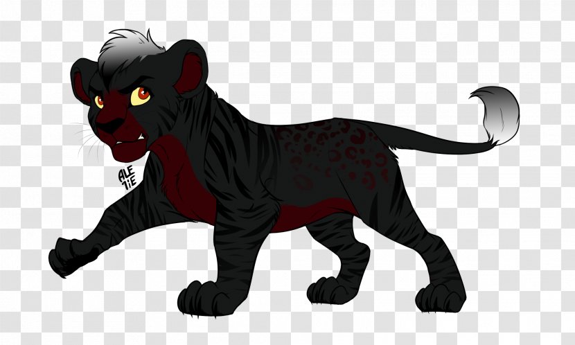 Big Cat Character 0 Animal - Cartoon Transparent PNG