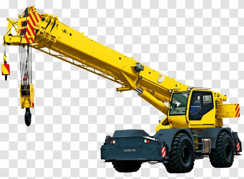 India Mobile Crane Heavy Machinery Architectural Engineering - Construction Equipment - White Transparent PNG