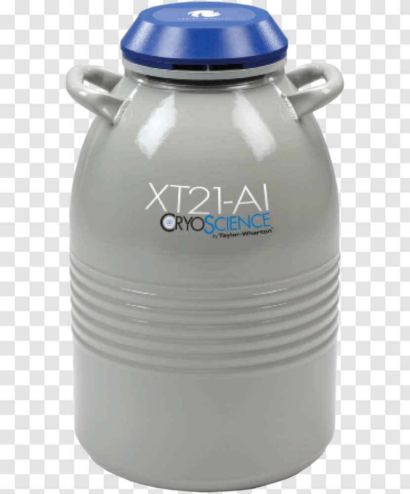 Cryogenics Liquid Nitrogen Cryogenic Storage Dewar Water Bottles Thermoses - Bottle - Ai Material Transparent PNG