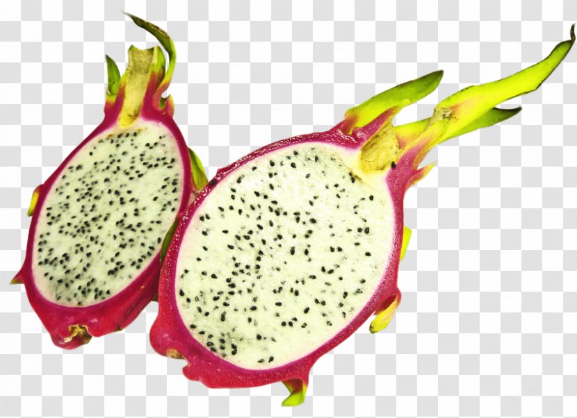 Pitaya White-fleshed Pitahaya Fruit Food - Cooking Banana - Strawberry Transparent PNG