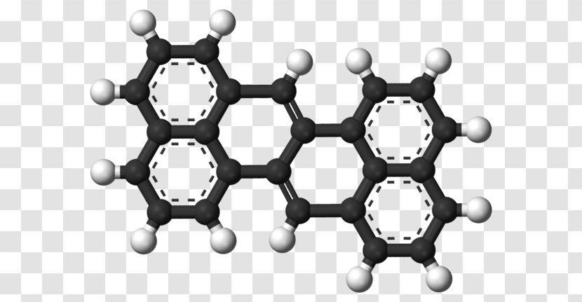 Molecule Pyrene Polycyclic Aromatic Hydrocarbon Graphene Chemical Compound - Cartoon Transparent PNG